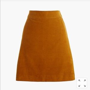 J. Crew Corduroy Skirt